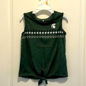 Girls Michigan State Tank Top NWOT